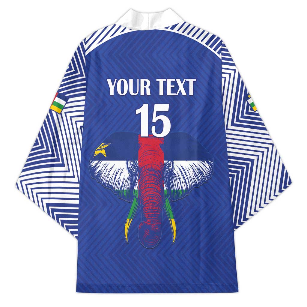 Custom Central African Republic Football Kimono Go Champions - Wonder Print Shop