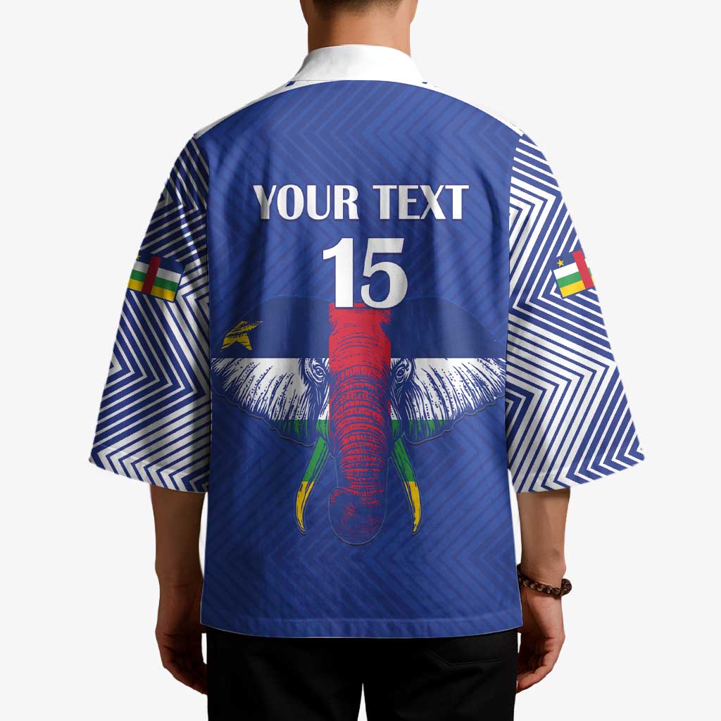 Custom Central African Republic Football Kimono Go Champions - Wonder Print Shop