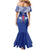 Custom Central African Republic Football Mermaid Dress Go Champions - Wonder Print Shop