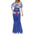 Custom Central African Republic Football Mermaid Dress Go Champions - Wonder Print Shop