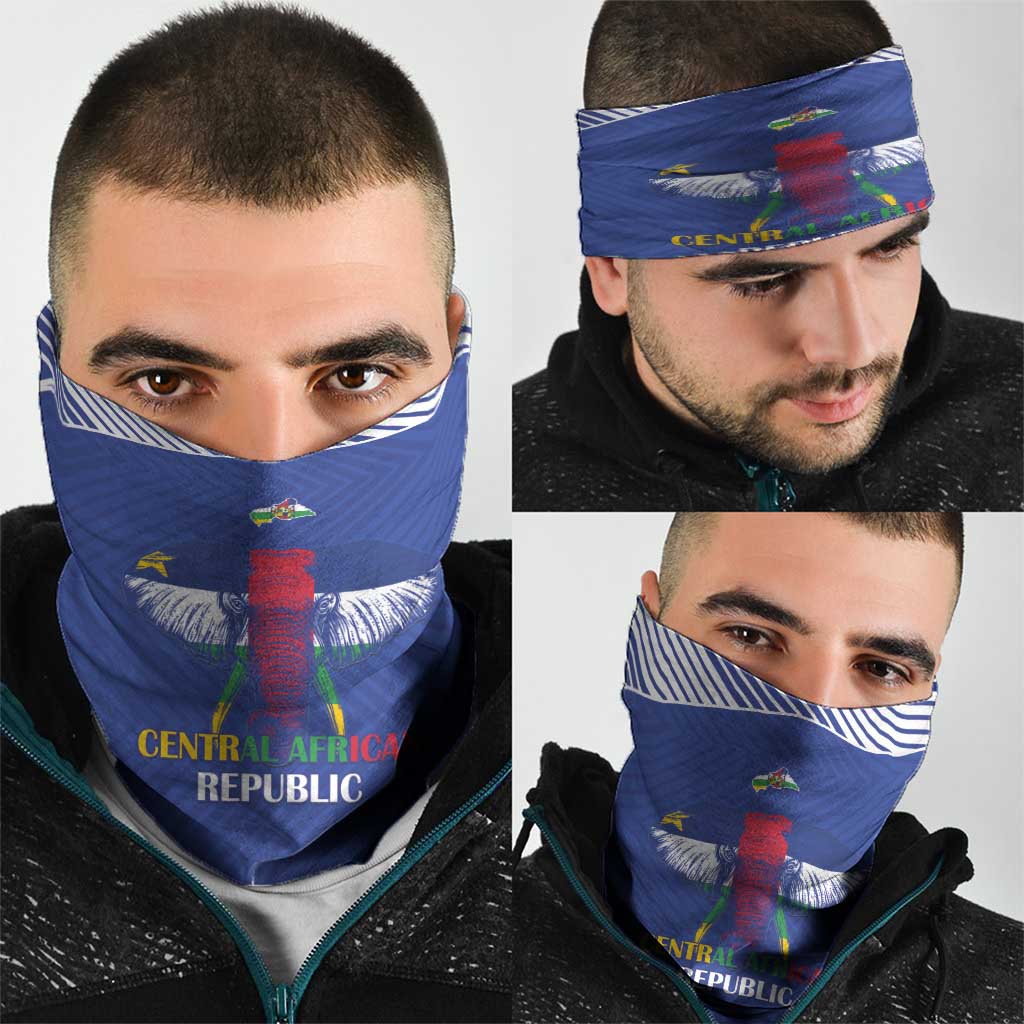 Central African Republic Football Neck Gaiter Go Champions LT15