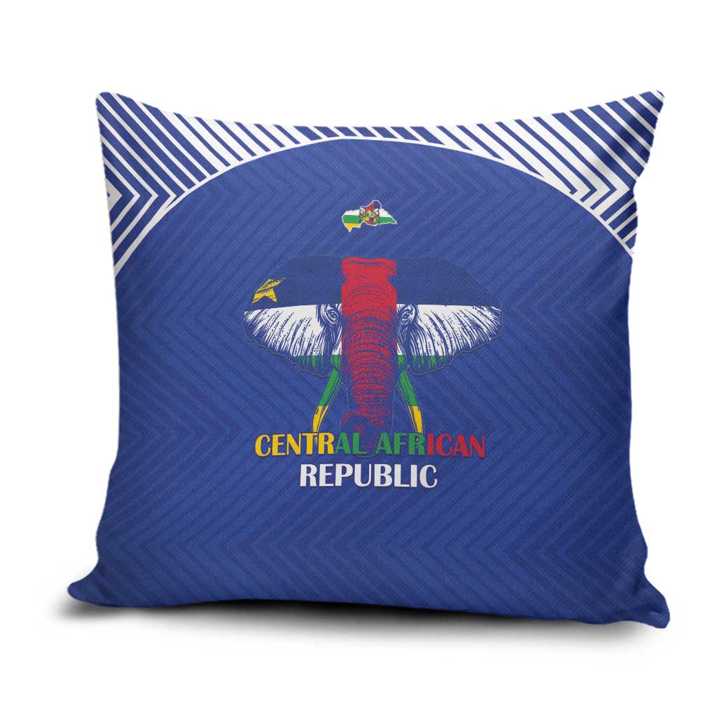 Central African Republic Football Pillow Cover Go Champions - Wonder Print Shop