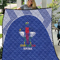 Central African Republic Football Quilt Go Champions - Wonder Print Shop