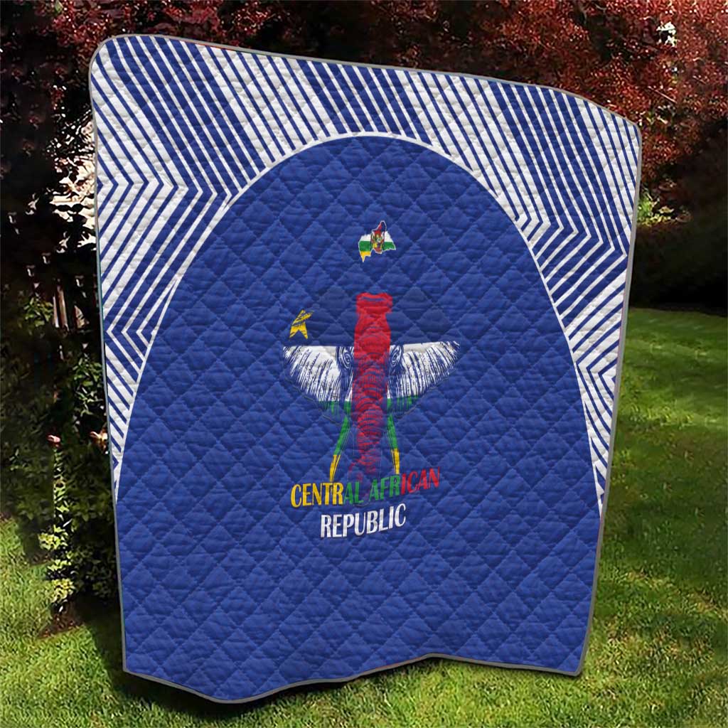 Central African Republic Football Quilt Go Champions - Wonder Print Shop