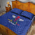 Central African Republic Football Quilt Bed Set Go Champions - Wonder Print Shop