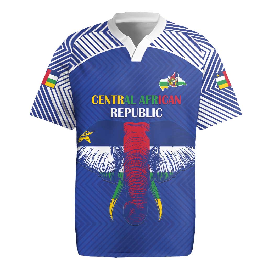 Custom Central African Republic Football Rugby Jersey Go Champions - Wonder Print Shop