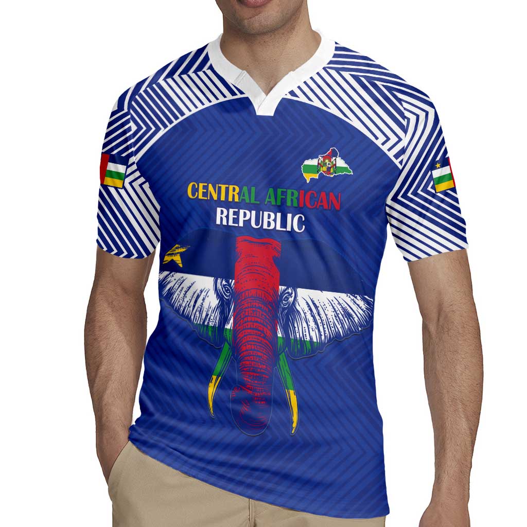 Custom Central African Republic Football Rugby Jersey Go Champions - Wonder Print Shop