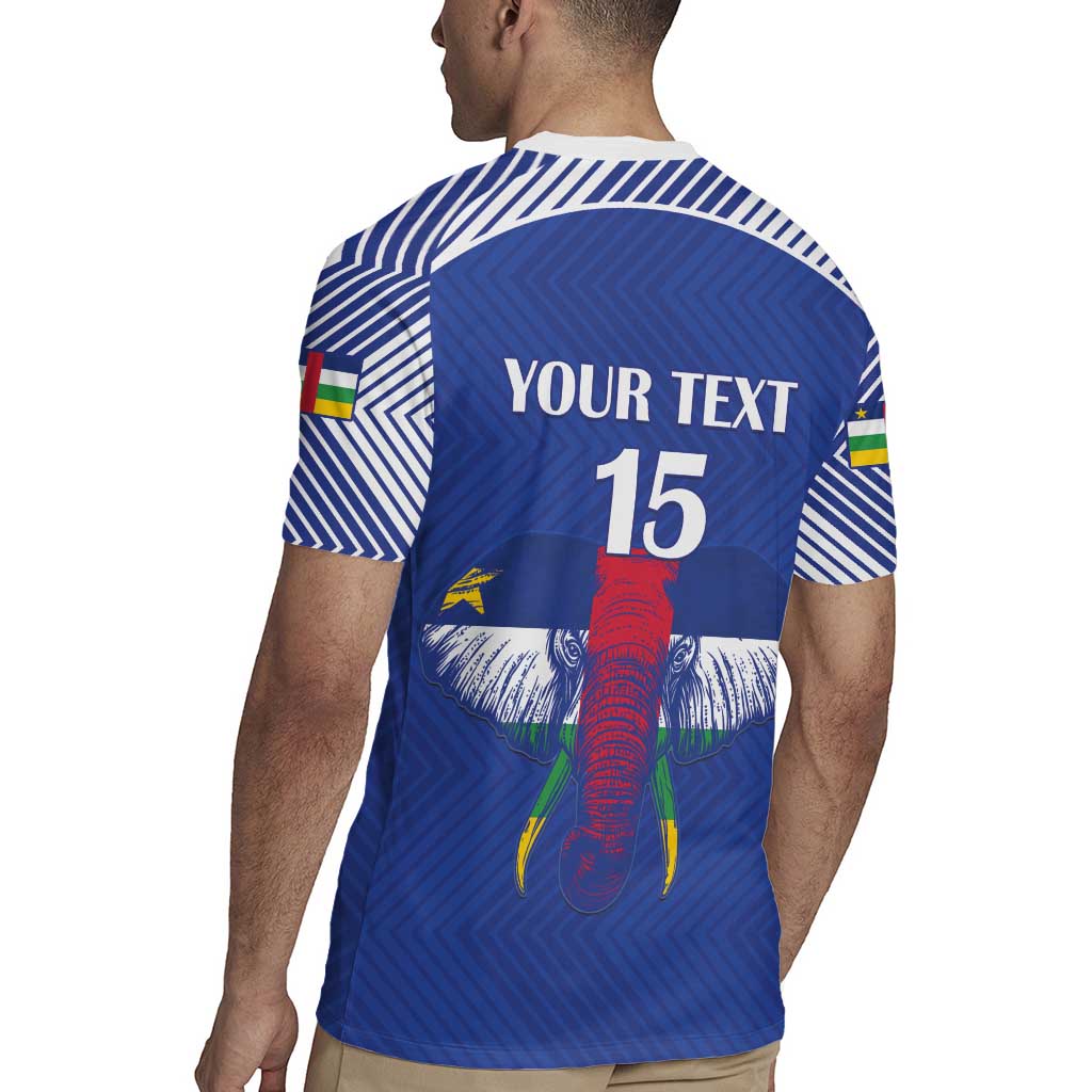 Custom Central African Republic Football Rugby Jersey Go Champions - Wonder Print Shop