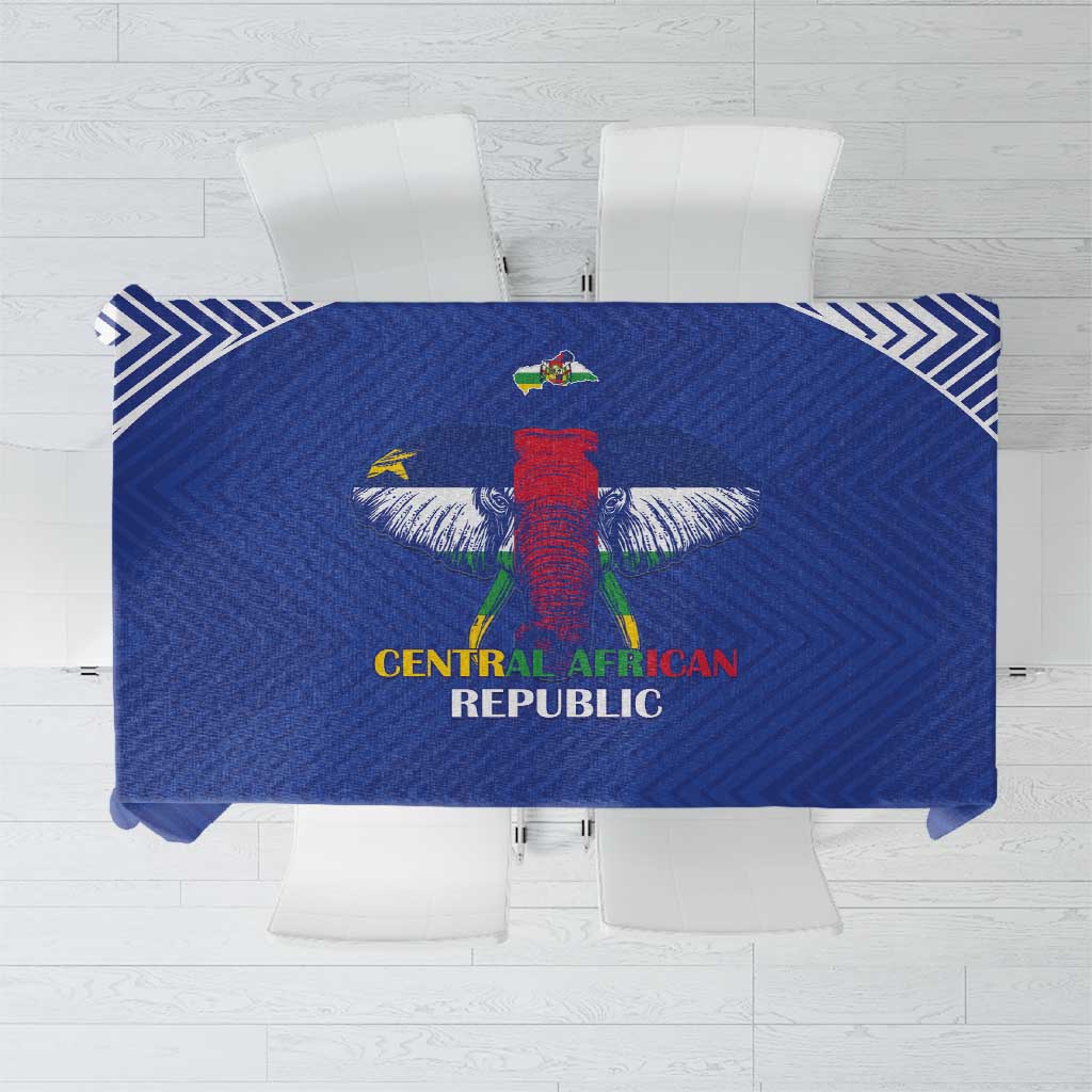 Central African Republic Football Tablecloth Go Champions - Wonder Print Shop
