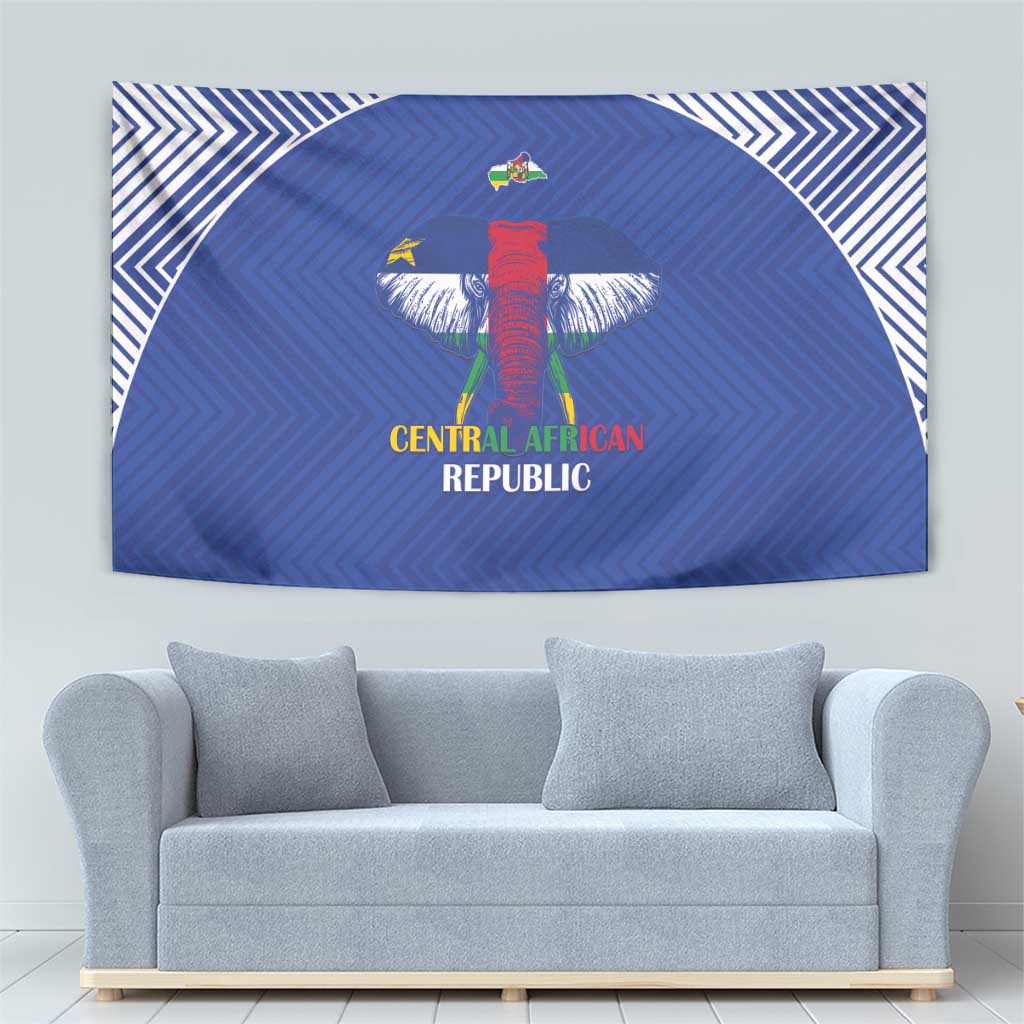 Central African Republic Football Tapestry Go Champions - Wonder Print Shop