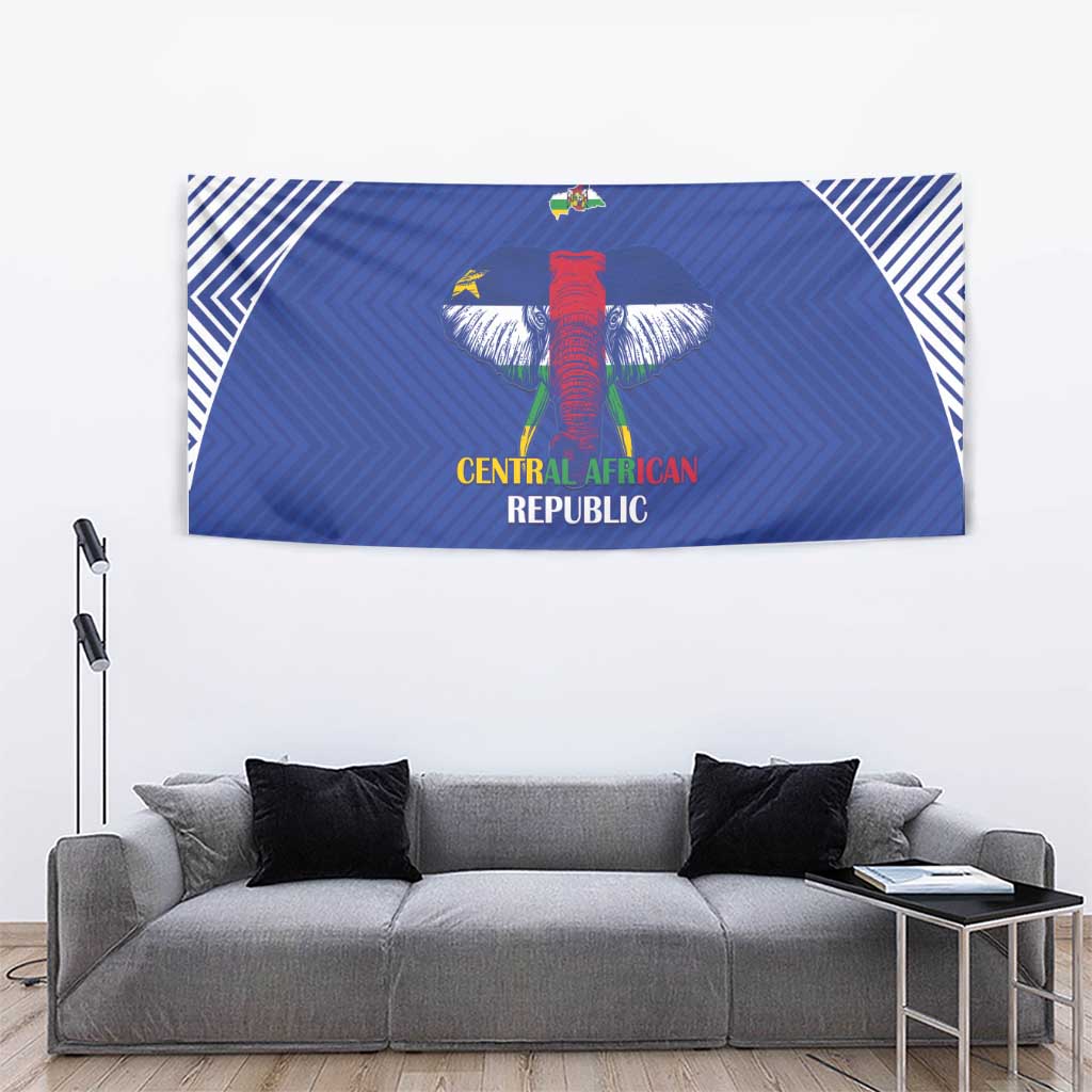 Central African Republic Football Tapestry Go Champions - Wonder Print Shop