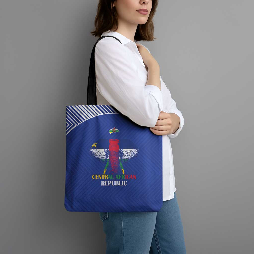 Central African Republic Football Tote Bag Go Champions - Wonder Print Shop