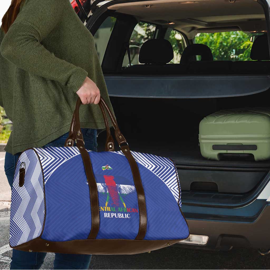 Central African Republic Football Travel Bag Go Champions - Wonder Print Shop