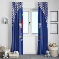 Central African Republic Football Window Curtain Go Champions - Wonder Print Shop