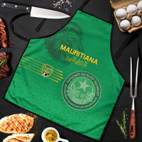 Mauritania Football Apron Coat Of Arms With Islamic Pattern - Wonder Print Shop