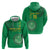 Custom Mauritania Football Hoodie Coat Of Arms With Islamic Pattern - Wonder Print Shop