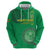Custom Mauritania Football Hoodie Coat Of Arms With Islamic Pattern - Wonder Print Shop
