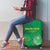 Mauritania Football Luggage Cover Coat Of Arms With Islamic Pattern - Wonder Print Shop
