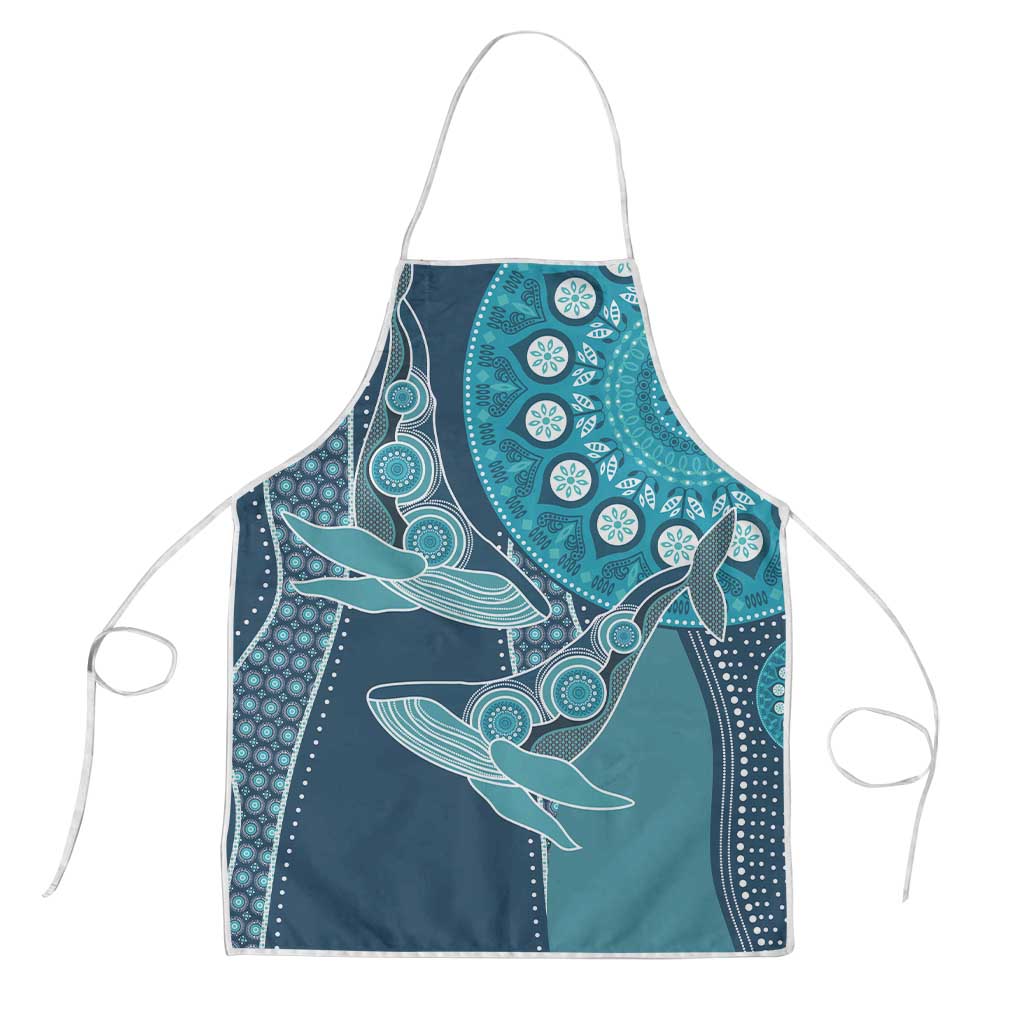 South Africa Whale Fes Apron African Shwe Shwe Pattern - Wonder Print Shop