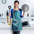 South Africa Whale Fes Apron African Shwe Shwe Pattern - Wonder Print Shop