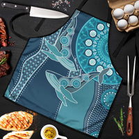 South Africa Whale Fes Apron African Shwe Shwe Pattern - Wonder Print Shop
