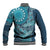 Personalized South Africa Whale Fes Baseball Jacket African Shwe Shwe Pattern - Wonder Print Shop