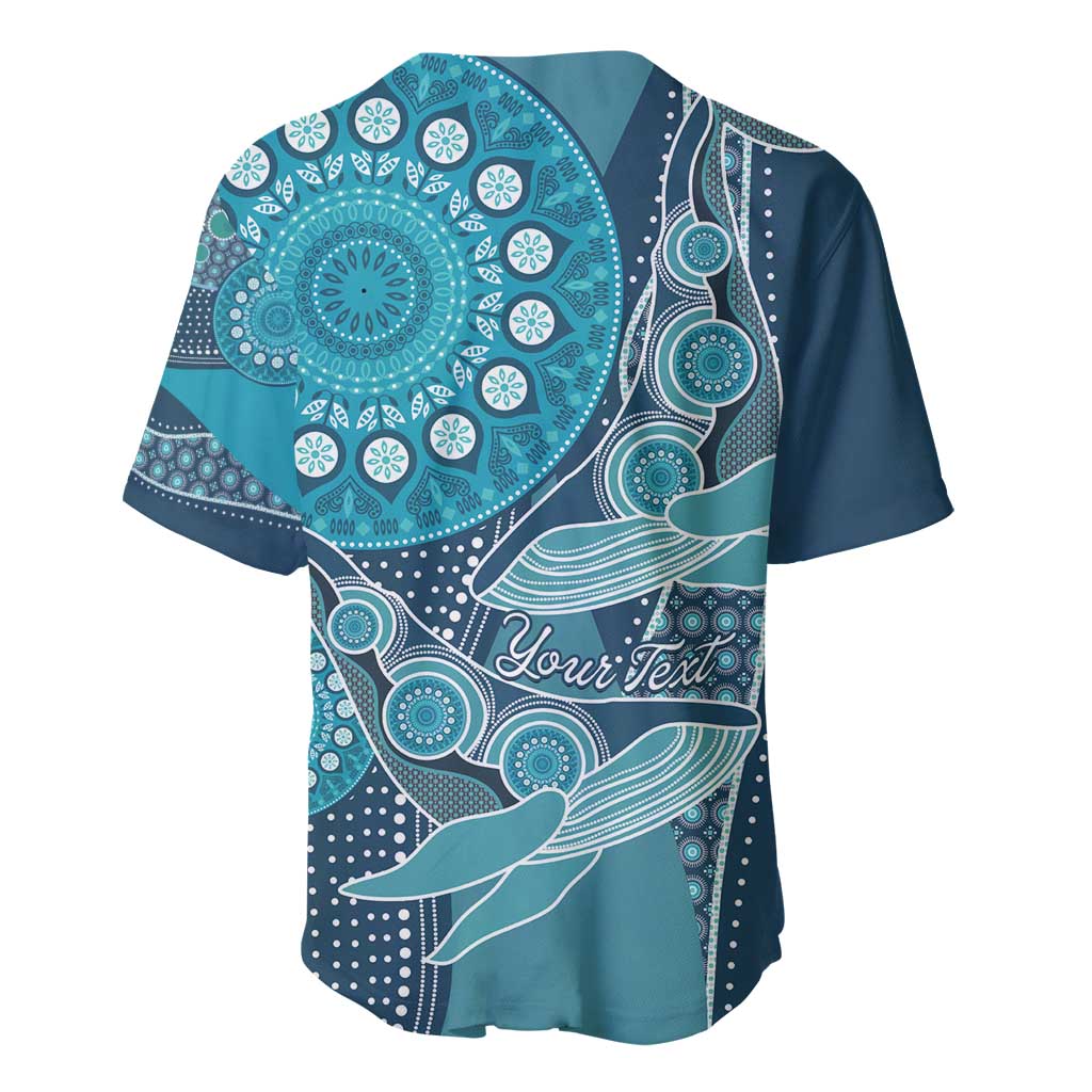 Personalized South Africa Whale Fes Baseball Jersey African Shwe Shwe Pattern - Wonder Print Shop
