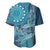 Personalized South Africa Whale Fes Baseball Jersey African Shwe Shwe Pattern - Wonder Print Shop