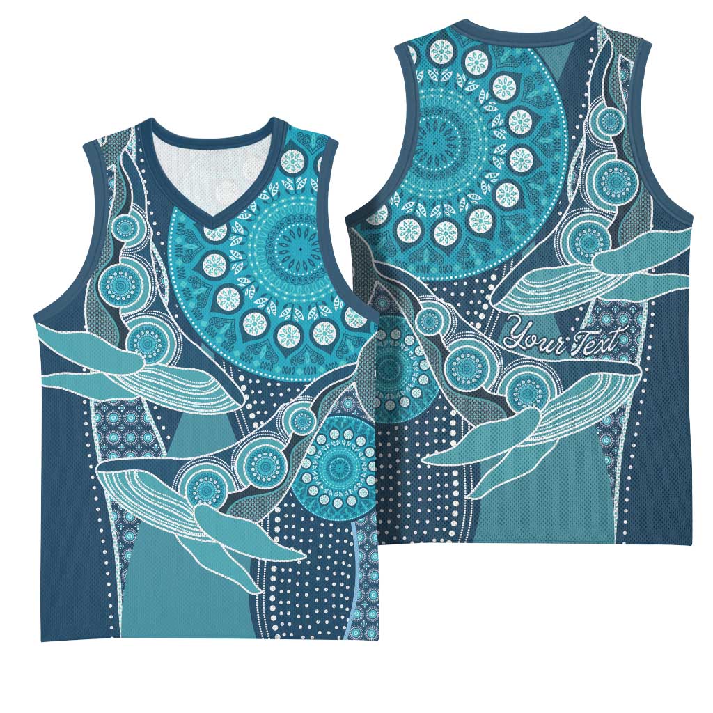 Personalized South Africa Whale Fes Basketball Jersey African Shwe Shwe Pattern - Wonder Print Shop