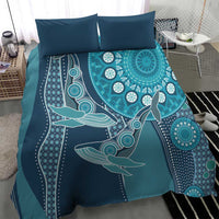 South Africa Whale Fes Bedding Set African Shwe Shwe Pattern - Wonder Print Shop