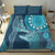 South Africa Whale Fes Bedding Set African Shwe Shwe Pattern - Wonder Print Shop