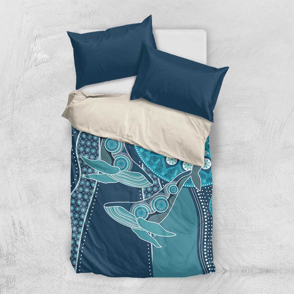 South Africa Whale Fes Bedding Set African Shwe Shwe Pattern - Wonder Print Shop