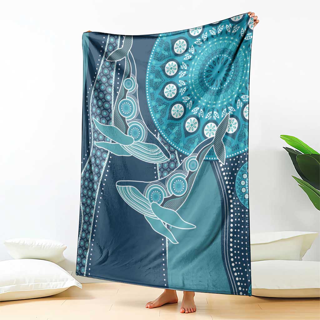 South Africa Whale Fes Blanket African Shwe Shwe Pattern - Wonder Print Shop
