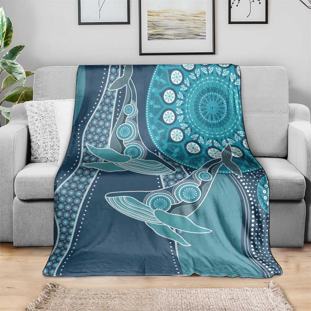 South Africa Whale Fes Blanket African Shwe Shwe Pattern - Wonder Print Shop