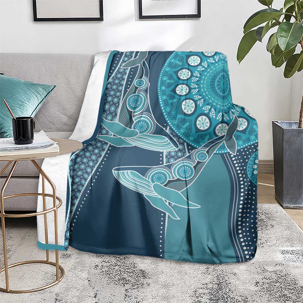 South Africa Whale Fes Blanket African Shwe Shwe Pattern - Wonder Print Shop