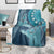 South Africa Whale Fes Blanket African Shwe Shwe Pattern - Wonder Print Shop