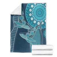 South Africa Whale Fes Blanket African Shwe Shwe Pattern - Wonder Print Shop
