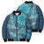 Personalized South Africa Whale Fes Bomber Puffer Jacket African Shwe Shwe Pattern - Wonder Print Shop