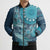Personalized South Africa Whale Fes Bomber Puffer Jacket African Shwe Shwe Pattern - Wonder Print Shop