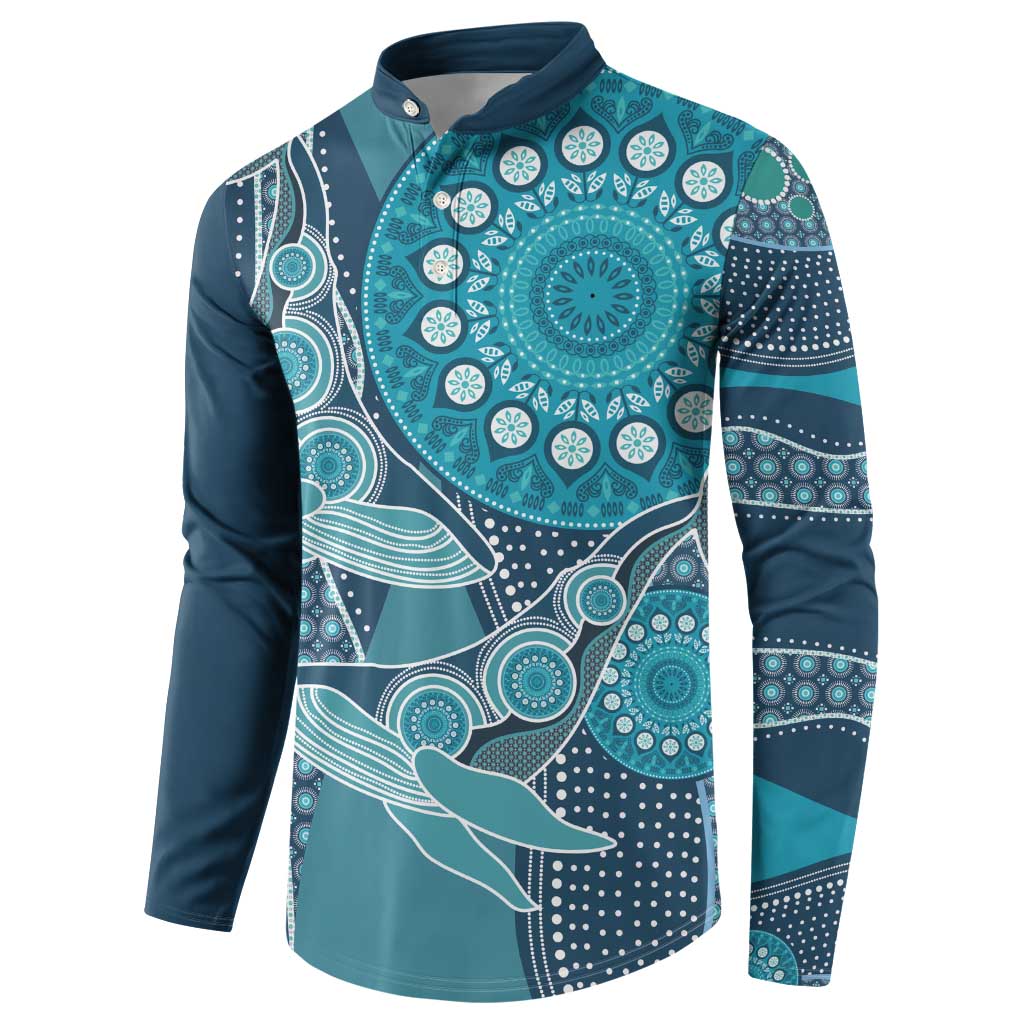 Personalized South Africa Whale Fes Button Sweatshirt African Shwe Shwe Pattern - Wonder Print Shop
