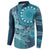 Personalized South Africa Whale Fes Button Sweatshirt African Shwe Shwe Pattern - Wonder Print Shop