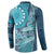 Personalized South Africa Whale Fes Button Sweatshirt African Shwe Shwe Pattern - Wonder Print Shop