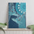 South Africa Whale Fes Canvas Wall Art African Shwe Shwe Pattern - Wonder Print Shop