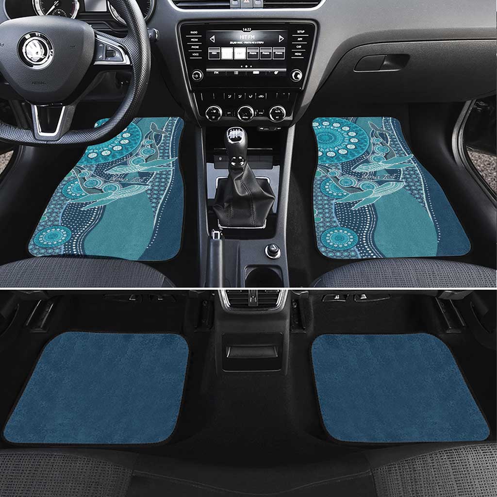 South Africa Whale Fes Car Mats African Shwe Shwe Pattern - Wonder Print Shop