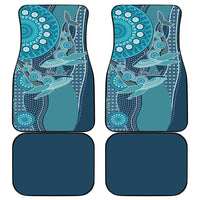South Africa Whale Fes Car Mats African Shwe Shwe Pattern - Wonder Print Shop
