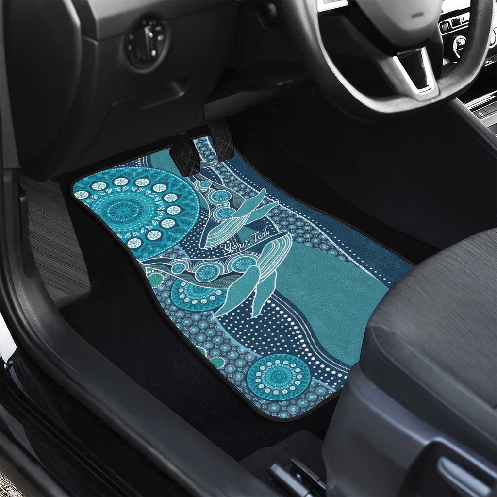 South Africa Whale Fes Car Mats African Shwe Shwe Pattern - Wonder Print Shop