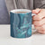 Personalized South Africa Whale Fes Ceramic Mug African Shwe Shwe Pattern - Wonder Print Shop