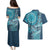 Personalized South Africa Whale Fes Couples Matching Puletasi and Hawaiian Shirt African Shwe Shwe Pattern - Wonder Print Shop