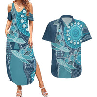 Personalized South Africa Whale Fes Couples Matching Summer Maxi Dress and Hawaiian Shirt African Shwe Shwe Pattern - Wonder Print Shop