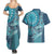 Personalized South Africa Whale Fes Couples Matching Summer Maxi Dress and Hawaiian Shirt African Shwe Shwe Pattern - Wonder Print Shop